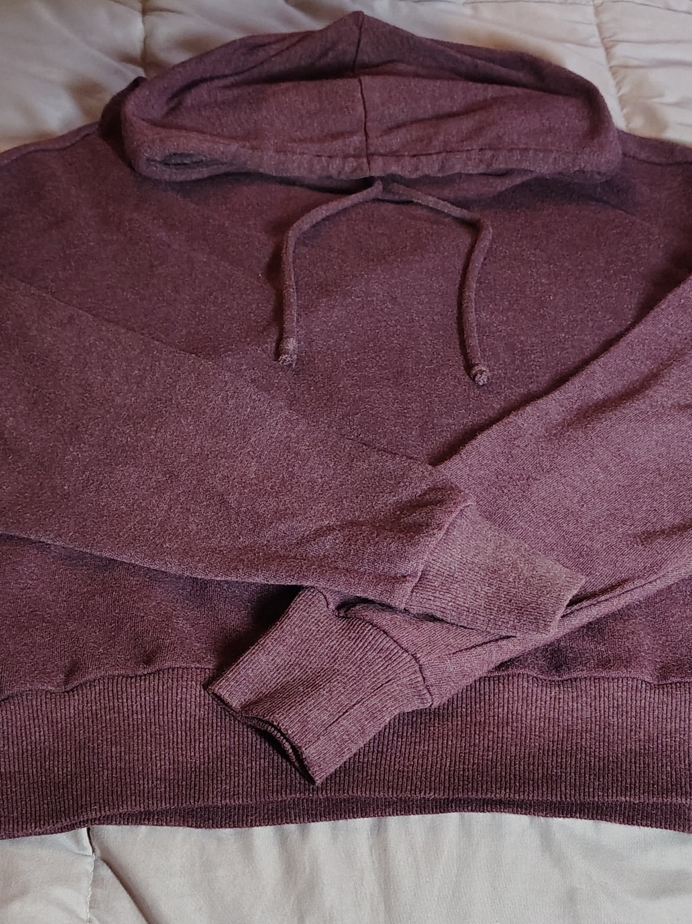 SO Women's Crewneck Hoodie in Plum